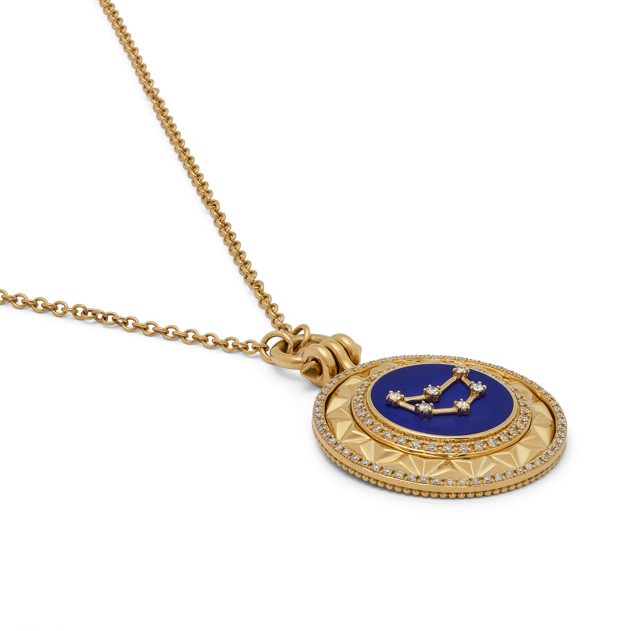 Zodiac Zigzag Pendant
